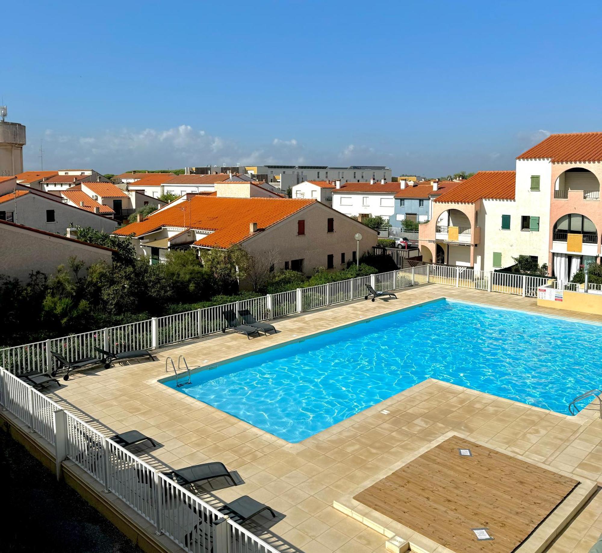 Appartement 4 Personnes Piscine 300 Plage 4Pb287 Le Barcarès Εξωτερικό φωτογραφία